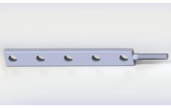 Long Connection Plates with Threaded end